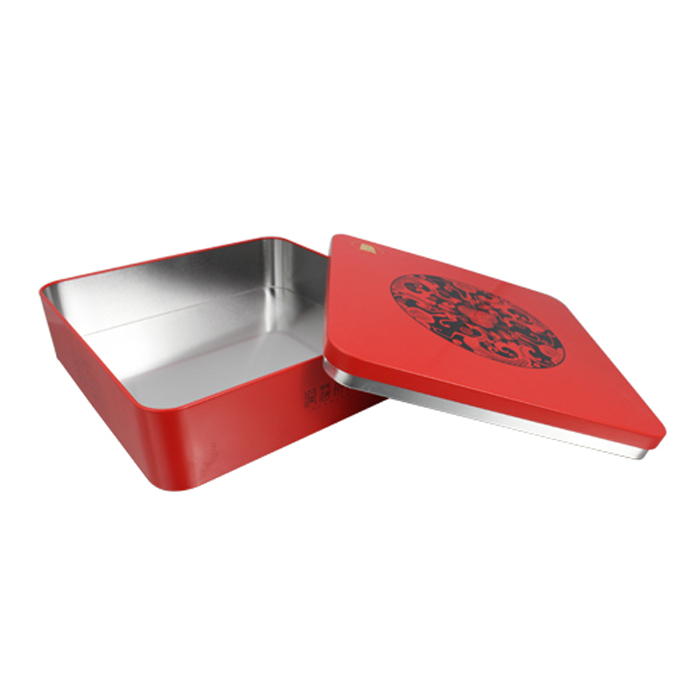 square mooncake tin